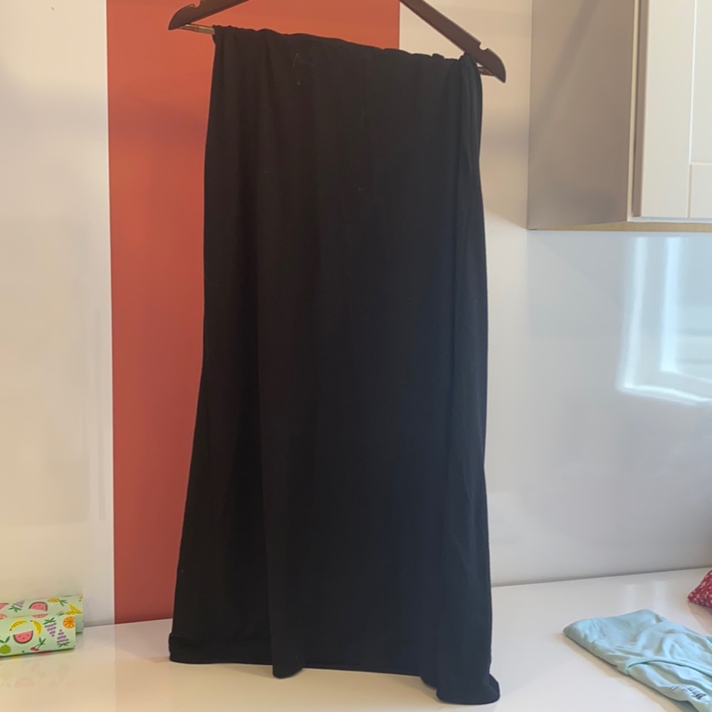 Maternity maxi skirt